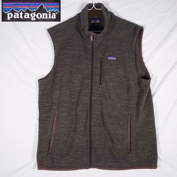 Patagonia Other - Patagonia Better Sweater Vest Full Zip Brown Mens Large